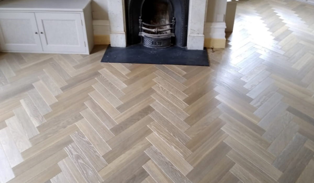 Herringbone flooring London UK