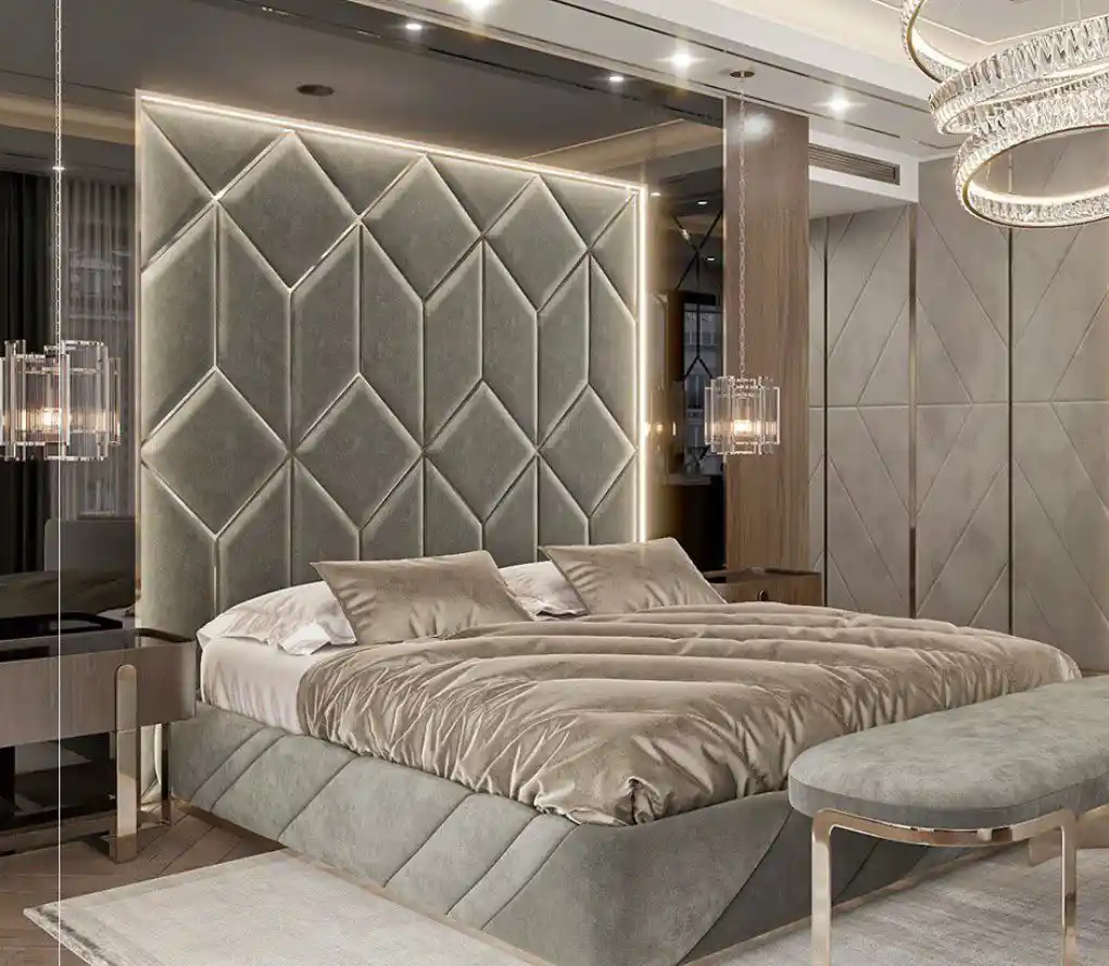 Bedroom with wardrobes
