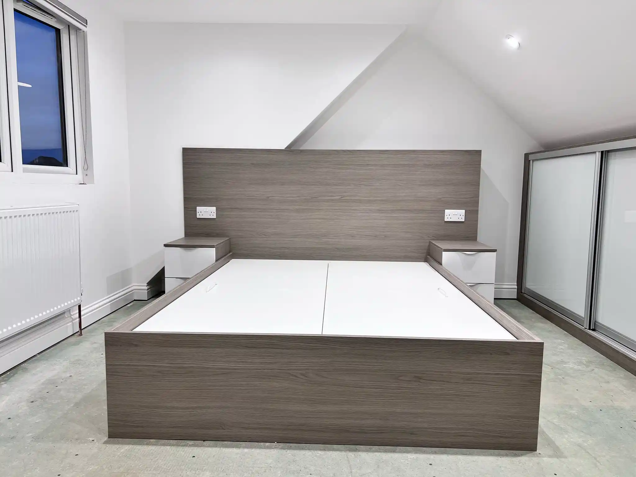 Designer bedroom setup