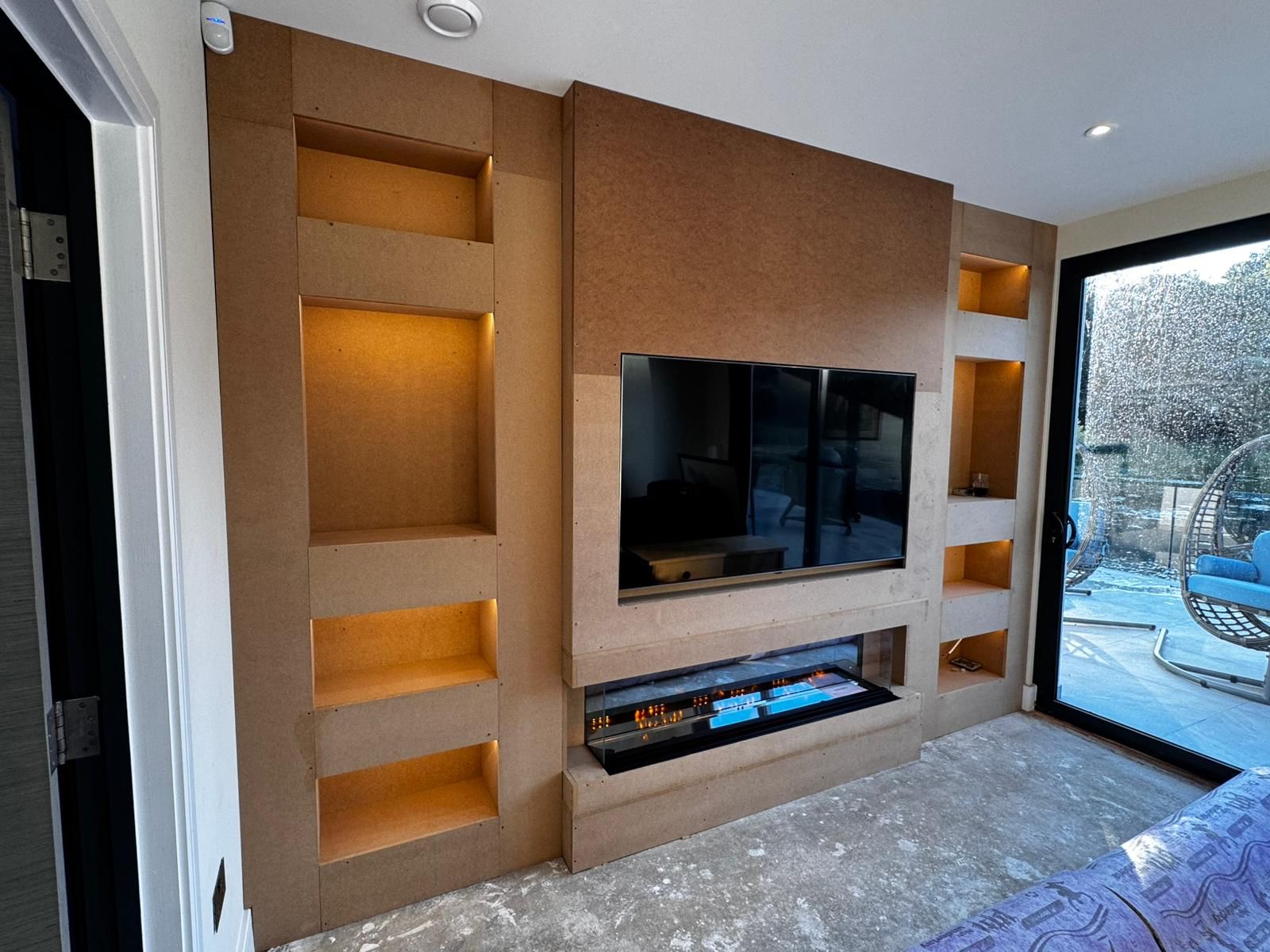 Luxury bedroom interior