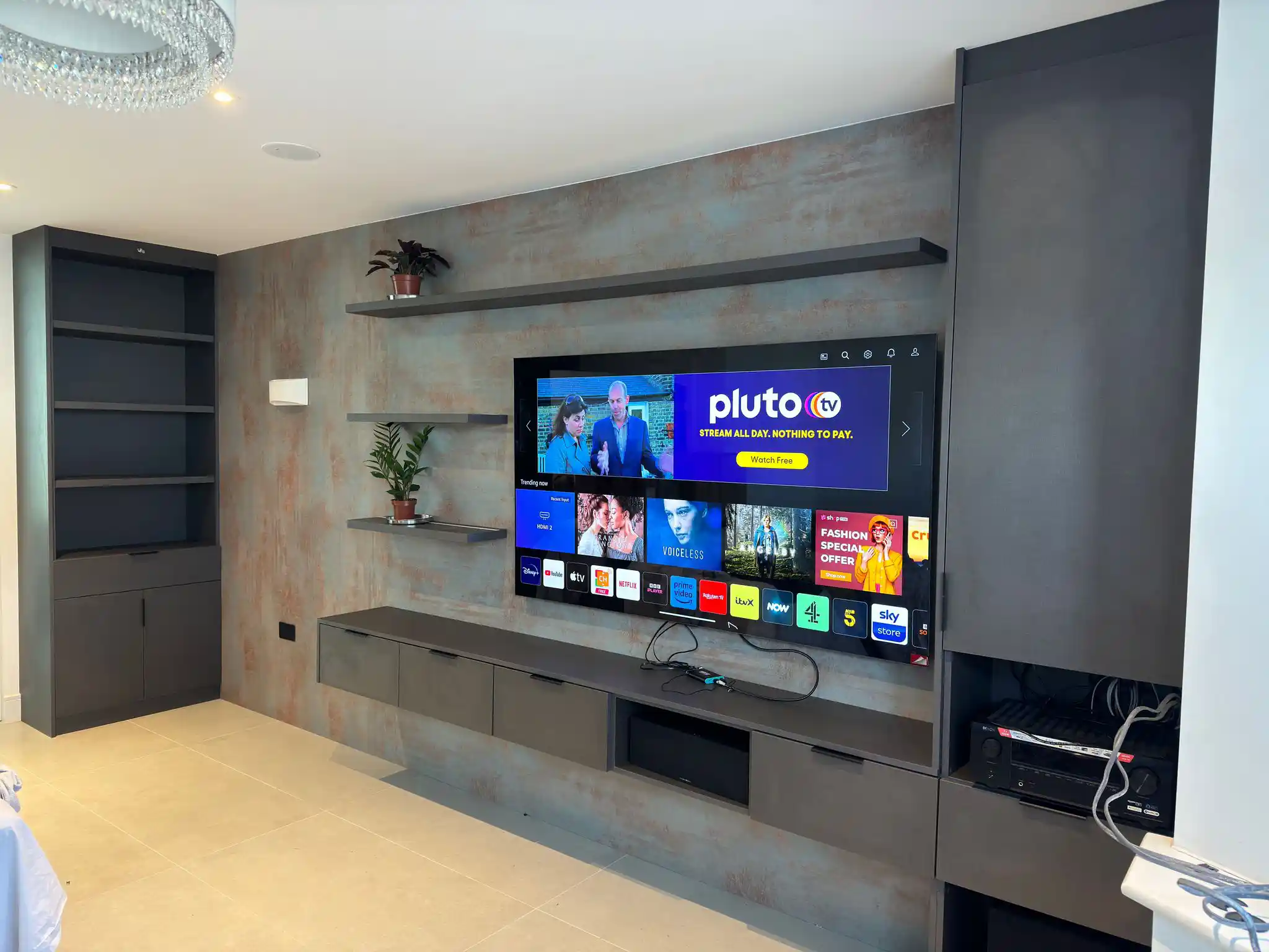 Modern TV wall