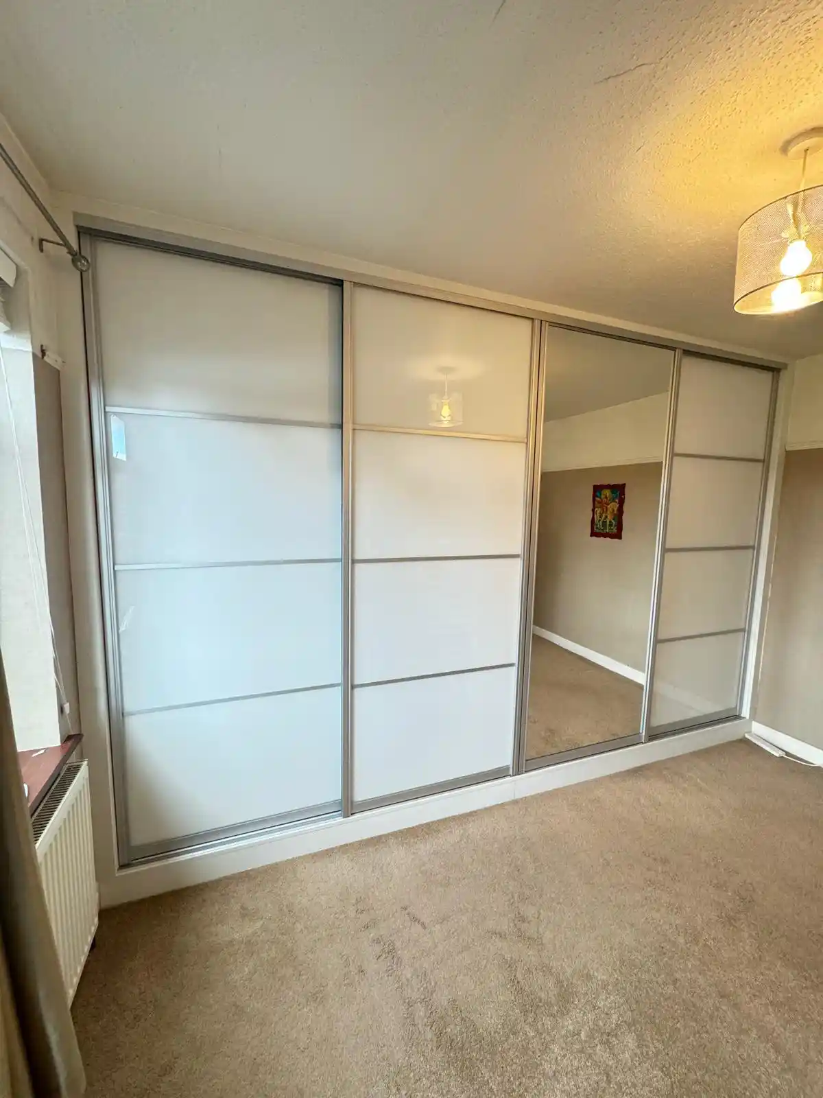 Modern wardrobe closet