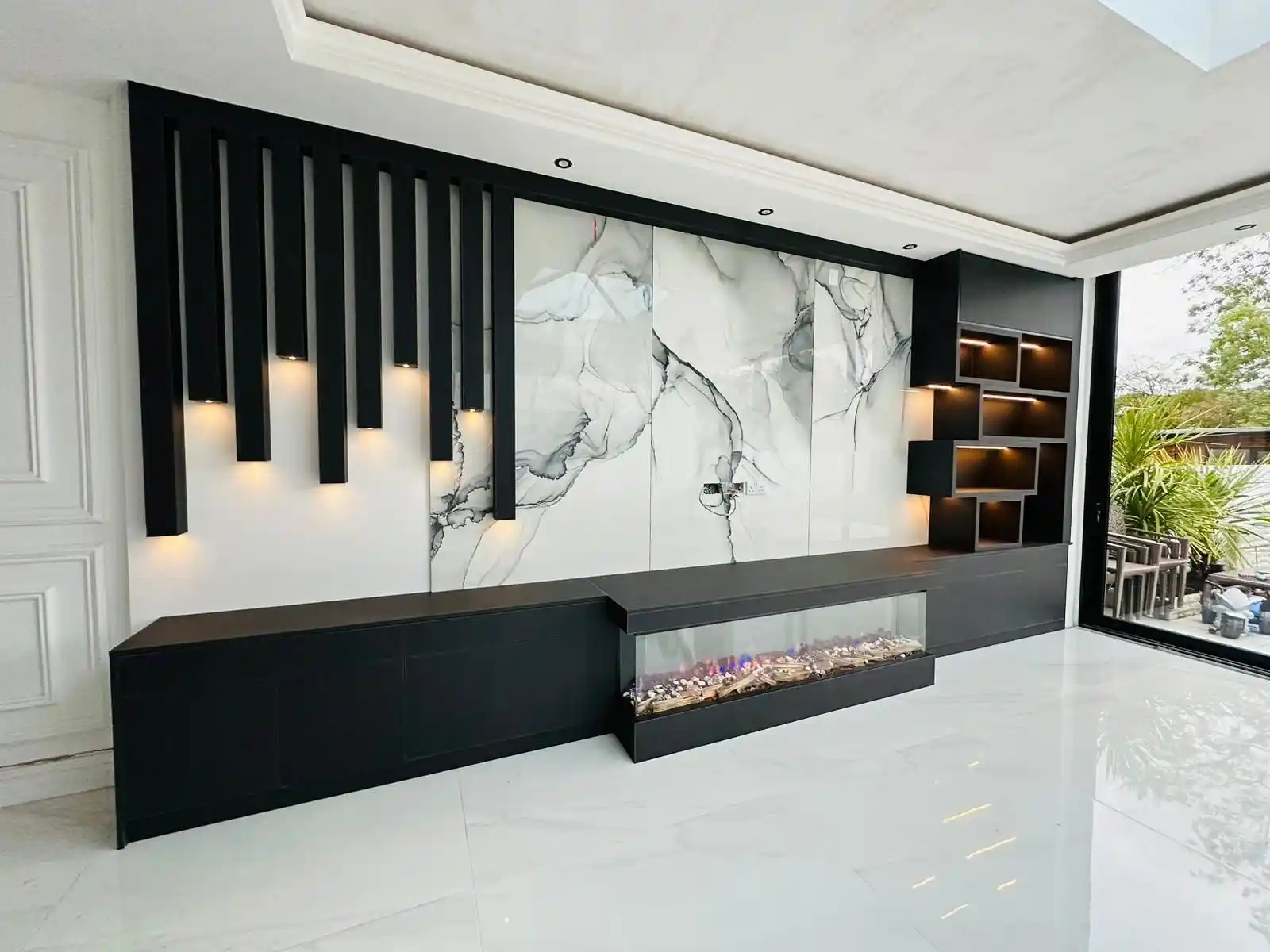 Stylish hall interior