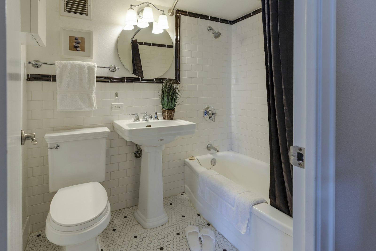 Compact en-suite shower room fitted in a loft conversion